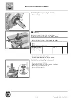 Предварительный просмотр 182 страницы Husqvarna 2011 SMR449 Workshop Manual