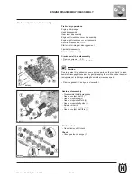 Предварительный просмотр 191 страницы Husqvarna 2011 SMR449 Workshop Manual