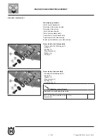 Предварительный просмотр 208 страницы Husqvarna 2011 SMR449 Workshop Manual