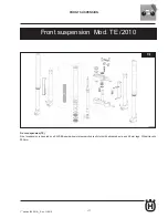 Предварительный просмотр 227 страницы Husqvarna 2011 SMR449 Workshop Manual