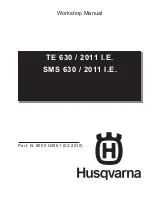 Предварительный просмотр 1 страницы Husqvarna 2011 SMS 630 Workshop Manual