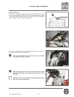 Предварительный просмотр 39 страницы Husqvarna 2011 SMS 630 Workshop Manual