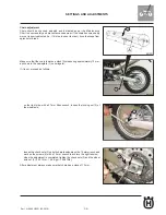 Предварительный просмотр 47 страницы Husqvarna 2011 SMS 630 Workshop Manual