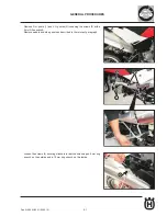 Предварительный просмотр 65 страницы Husqvarna 2011 SMS 630 Workshop Manual