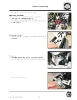 Предварительный просмотр 83 страницы Husqvarna 2011 SMS 630 Workshop Manual