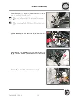 Предварительный просмотр 91 страницы Husqvarna 2011 SMS 630 Workshop Manual