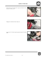 Предварительный просмотр 93 страницы Husqvarna 2011 SMS 630 Workshop Manual