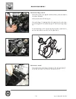 Предварительный просмотр 120 страницы Husqvarna 2011 SMS 630 Workshop Manual