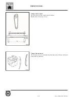 Предварительный просмотр 142 страницы Husqvarna 2011 SMS 630 Workshop Manual