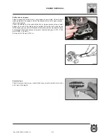 Предварительный просмотр 153 страницы Husqvarna 2011 SMS 630 Workshop Manual