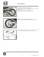 Предварительный просмотр 333 страницы Husqvarna 2011 SMS 630 Workshop Manual