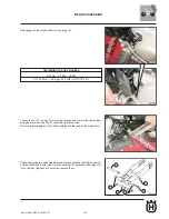 Предварительный просмотр 334 страницы Husqvarna 2011 SMS 630 Workshop Manual