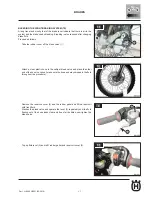 Предварительный просмотр 344 страницы Husqvarna 2011 SMS 630 Workshop Manual