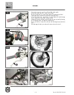 Предварительный просмотр 349 страницы Husqvarna 2011 SMS 630 Workshop Manual