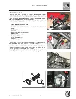 Предварительный просмотр 424 страницы Husqvarna 2011 SMS 630 Workshop Manual