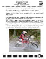 Preview for 85 page of Husqvarna 2011 WR 250 Workshop Manual