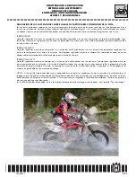 Preview for 89 page of Husqvarna 2011 WR 250 Workshop Manual