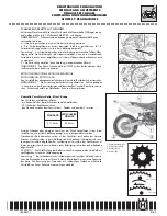 Preview for 107 page of Husqvarna 2011 WR 250 Workshop Manual