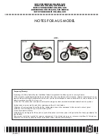 Preview for 363 page of Husqvarna 2011 WR 250 Workshop Manual