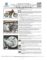 Предварительный просмотр 52 страницы Husqvarna 2013 TC 250R Workshop Manual