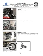 Предварительный просмотр 82 страницы Husqvarna 2013 TC 250R Workshop Manual