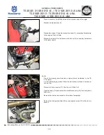 Предварительный просмотр 84 страницы Husqvarna 2013 TC 250R Workshop Manual