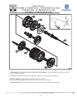 Предварительный просмотр 145 страницы Husqvarna 2013 TC 250R Workshop Manual