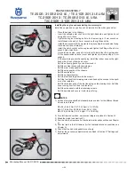 Предварительный просмотр 204 страницы Husqvarna 2013 TC 250R Workshop Manual