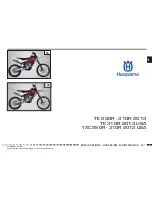 Preview for 2 page of Husqvarna 2013 TE 310R USA Operation And Maintenance