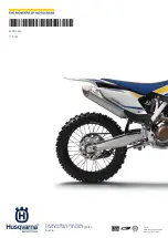 Preview for 100 page of Husqvarna 2014 FC 250 EU Owner'S Manual