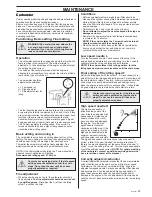 Preview for 29 page of Husqvarna 2083 II Operator'S Manual