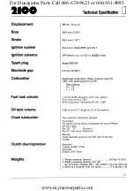 Preview for 3 page of Husqvarna 2100 Workshop Manual