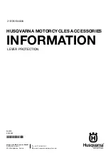 Preview for 1 page of Husqvarna 2101393104430A Information