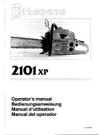 Husqvarna 2101xp Operator'S Manual preview