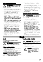 Preview for 273 page of Husqvarna 215iHD45 Operator'S Manual