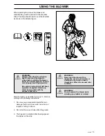 Preview for 19 page of Husqvarna 225B Operator'S Manual