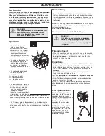 Preview for 16 page of Husqvarna 225E Operator'S Manual
