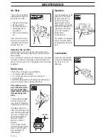 Preview for 16 page of Husqvarna 225H60, 225H75 Operator'S Manual