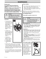 Preview for 16 page of Husqvarna 225L Lite Operator'S Manual