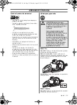 Preview for 195 page of Husqvarna 226HD60S Operator'S Manual