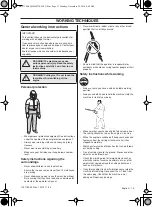 Preview for 13 page of Husqvarna 226HS75S Operator'S Manual