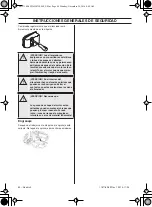 Preview for 50 page of Husqvarna 226HS75S Operator'S Manual