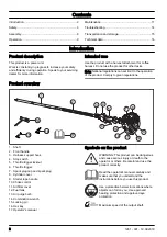 Preview for 2 page of Husqvarna 226K Operator'S Manual