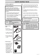 Preview for 9 page of Husqvarna 227RJ Operator'S Manual