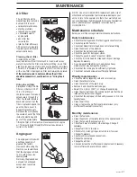 Preview for 21 page of Husqvarna 227RJ Operator'S Manual