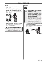 Preview for 13 page of Husqvarna 232L Operator'S Manual