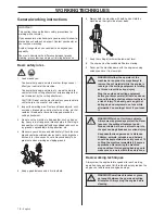 Preview for 16 page of Husqvarna 232L Operator'S Manual