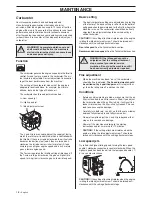 Preview for 18 page of Husqvarna 232L Operator'S Manual