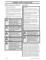 Preview for 8 page of Husqvarna 235 Operator'S Manual