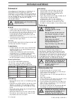 Preview for 52 page of Husqvarna 235 Operator'S Manual